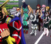 hero students get their uniforms